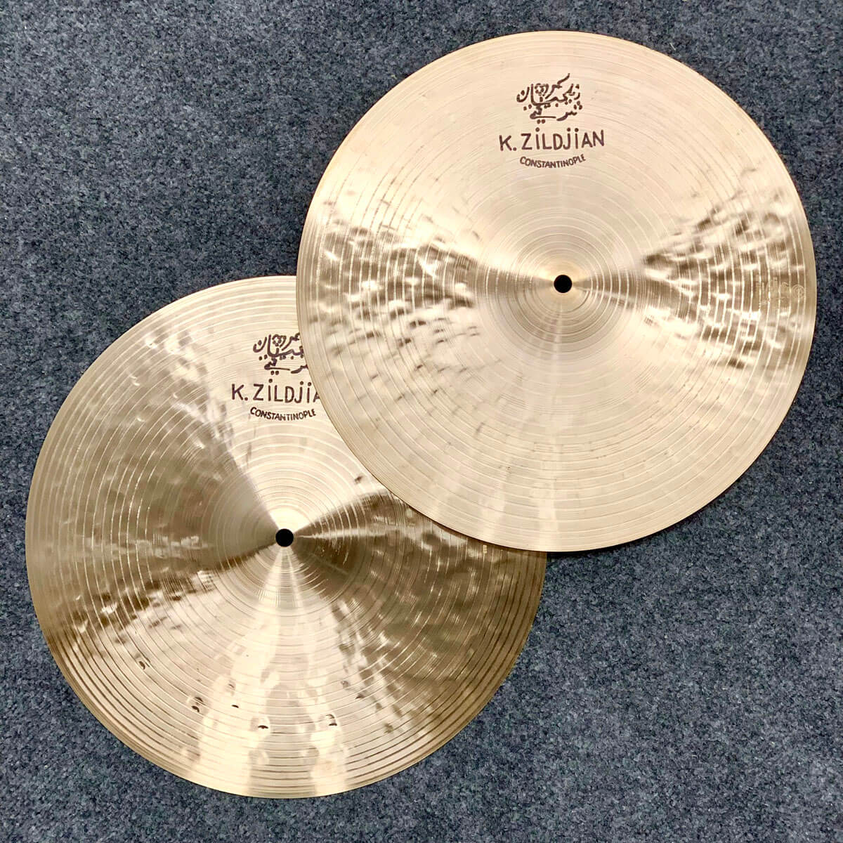 Used Zildjian K Constantinople Hi Hat Cymbals 15" 920/1158 grams - Mint - Drum Center Of Portsmouth