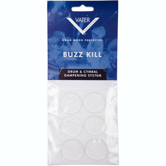 Vater Buzz Kill Drum Dampers 6-pack - Drum Center Of Portsmouth