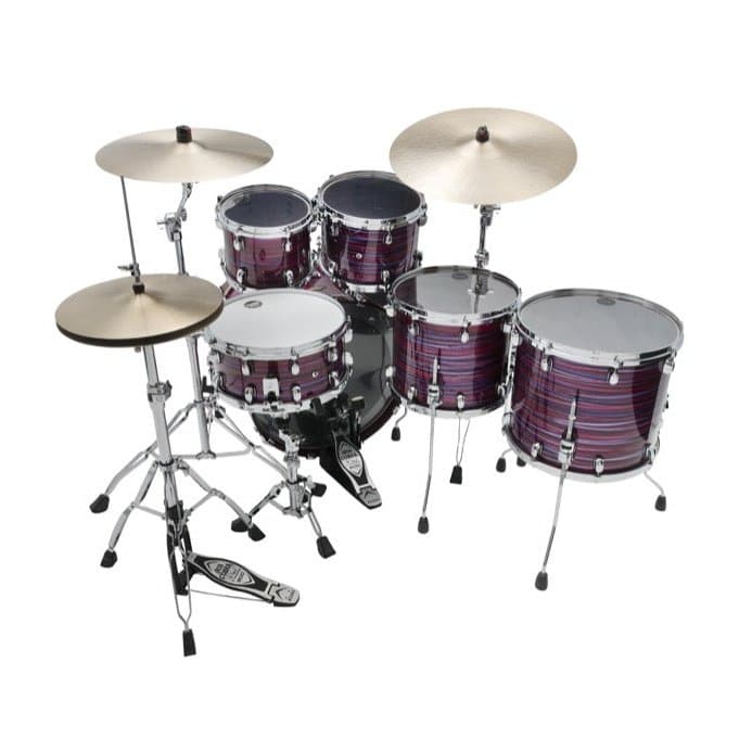 Tama WBS52LSLPO Starclassic Walnut/Birch 5pc Drum Set Lacquer Phantasm Oyster