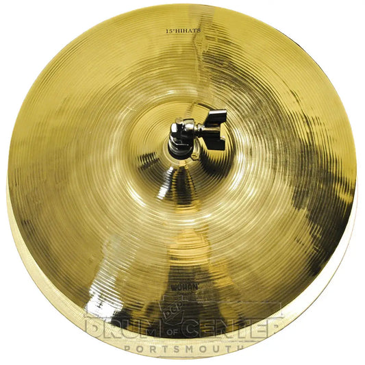 Wuhan Hi Hat Cymbals 15" - Drum Center Of Portsmouth