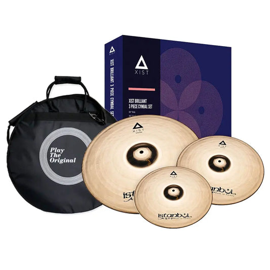 Istanbul Agop Xist Brilliant Cymbal Set 14/16/20 - Drum Center Of Portsmouth