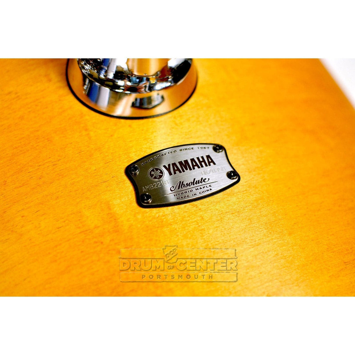 Yamaha Absolute Hybrid 4pc Drum Set Vintage Natural
