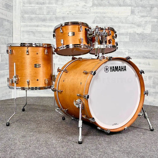 Yamaha Absolute Hybrid Maple 4pc Drum Set Vintage Natural - Drum Center Of Portsmouth