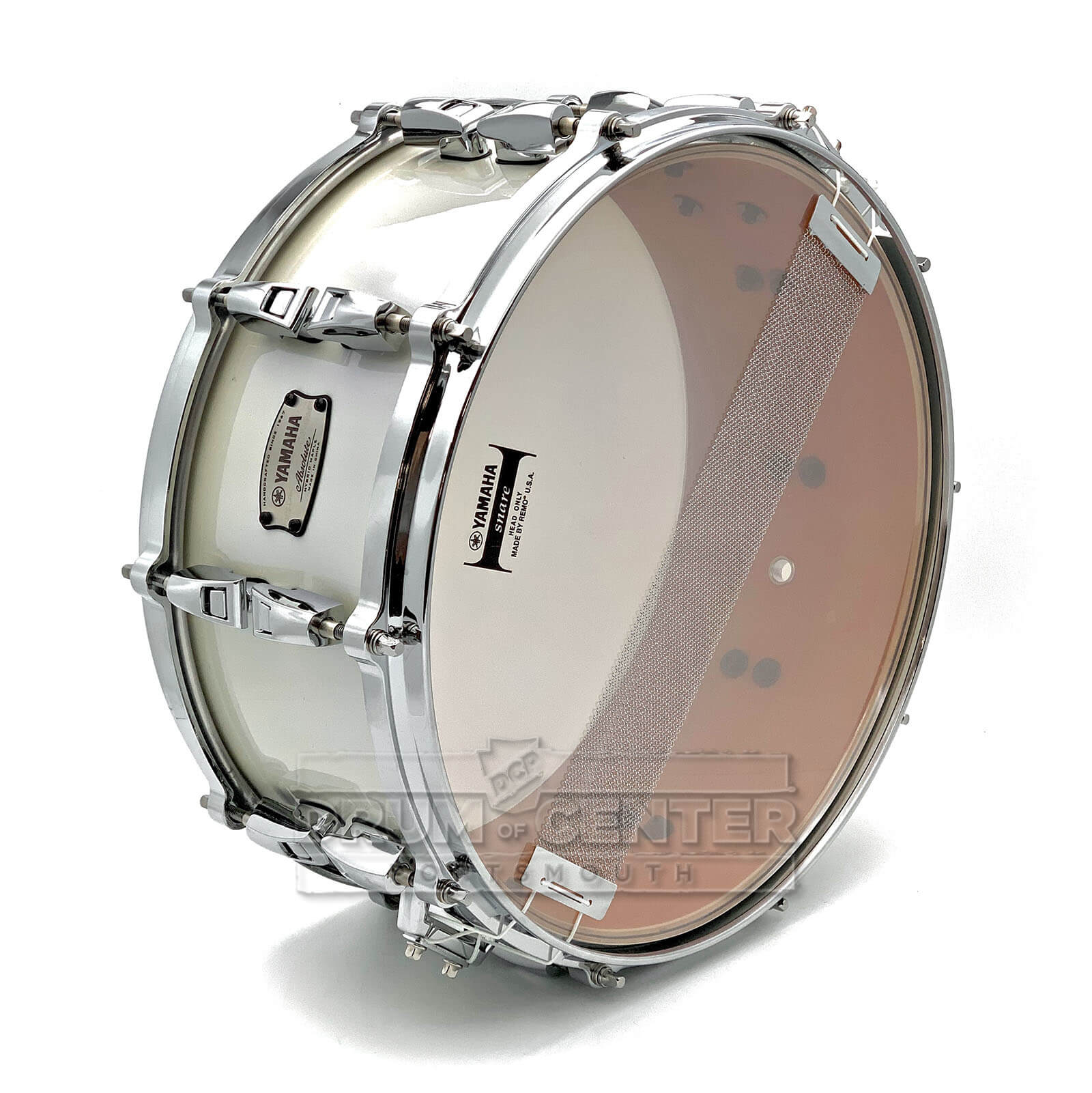 Yamaha Absolute Hybrid Maple Snare Drum 14x6 Polar White