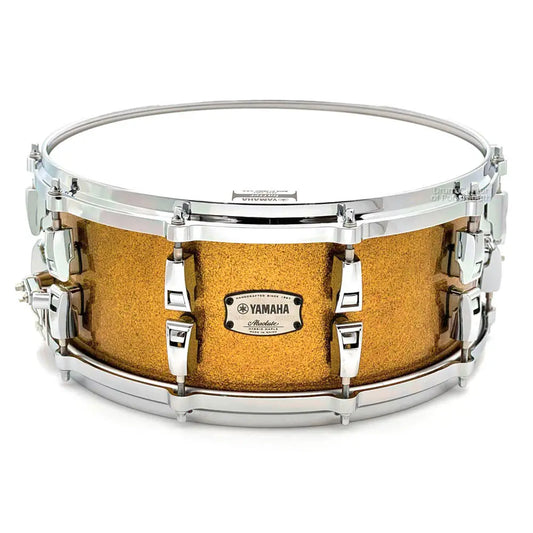 Yamaha Absolute Hybrid Maple Snare Drum 14x6 Gold Champagne - Drum Center Of Portsmouth