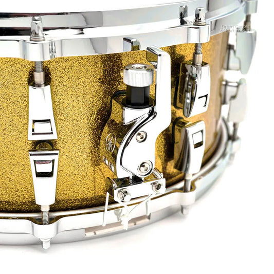 Yamaha Absolute Hybrid Maple Snare Drum 14x6 Gold Champagne - Drum Center Of Portsmouth