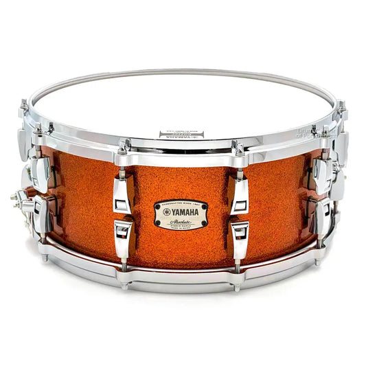 Yamaha Absolute Hybrid Snare Drum 14x6 Orange Sparkle - Drum Center Of Portsmouth
