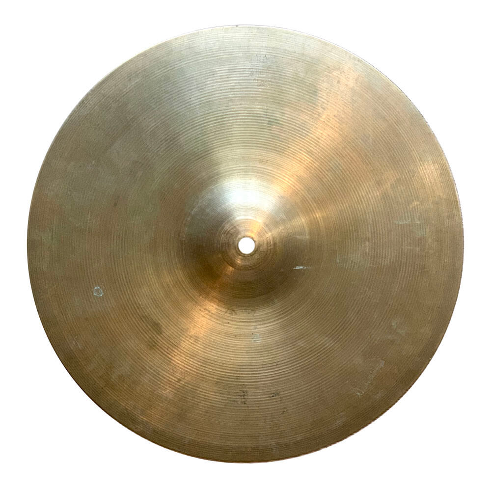 Used Vintage Zilco Crash Cymbal 14" 884 grams - Drum Center Of Portsmouth