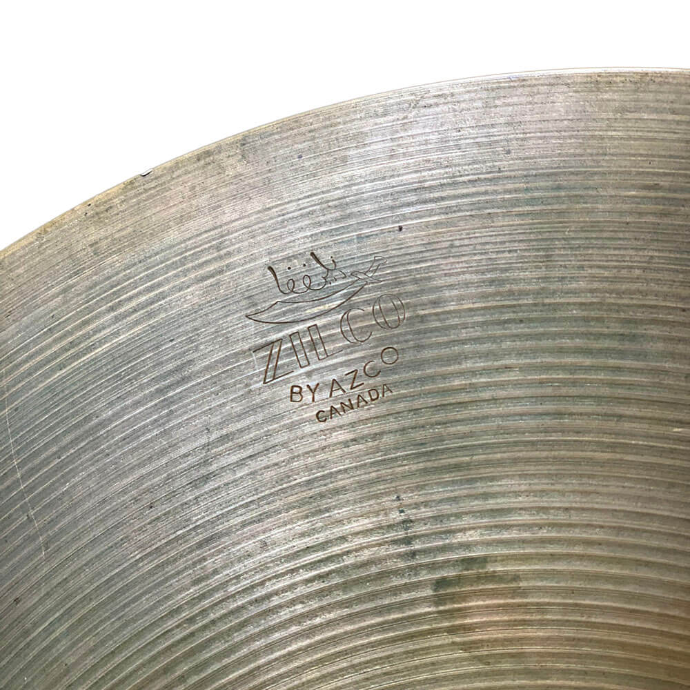 Used Vintage Zilco Crash Cymbal 14" 884 grams - Drum Center Of Portsmouth