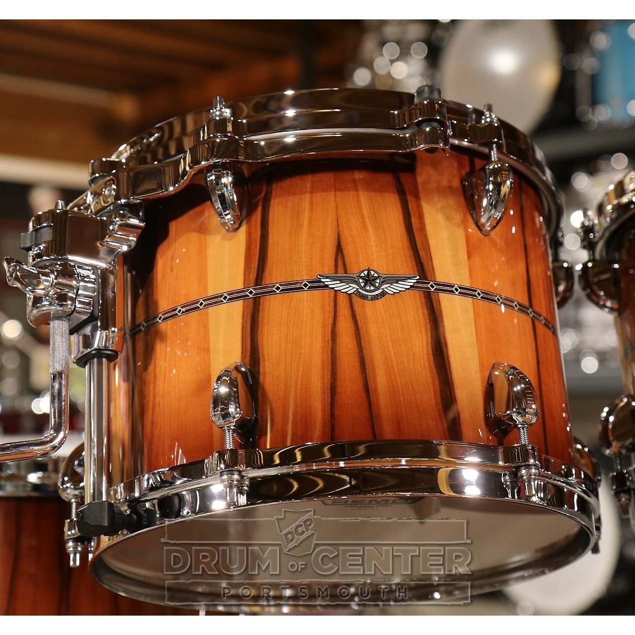 Tama Star Mahogany Factory Vault 6pc Drum Set Caramel Tineo Burst - Drum Center Of Portsmouth