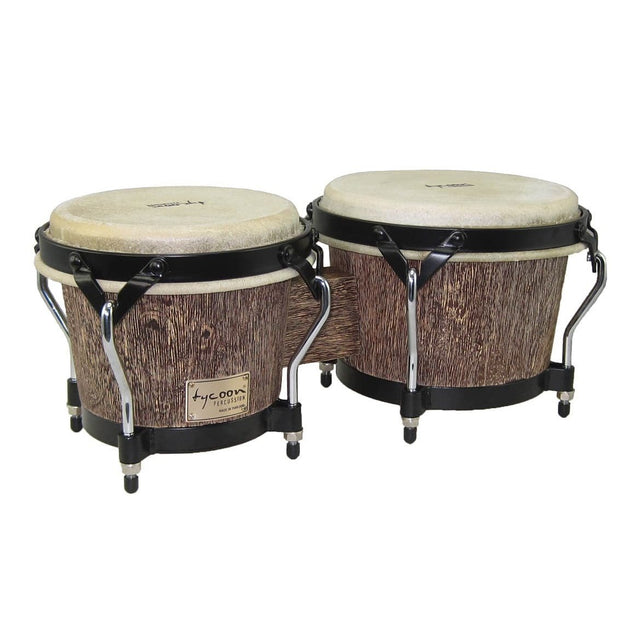 Tycoon Percussion : 7 & 8 1/2 Supremo Select Series Bongos Island Palm Series
