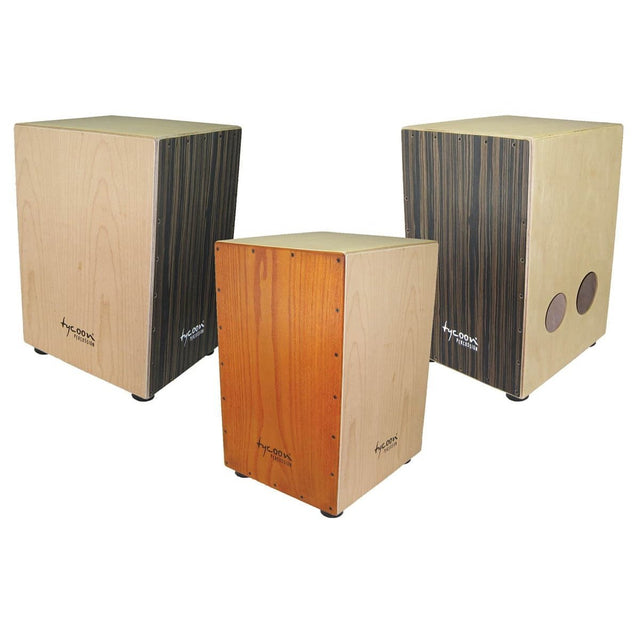 Tycoon Percussion : Triple Play 3 Sided Cajon 35