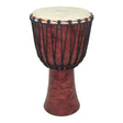 Tycoon Percussion : 12 Red Marble Rope Tuned Djembe