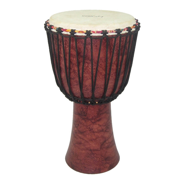 Tycoon Percussion : 12 Red Marble Rope Tuned Djembe