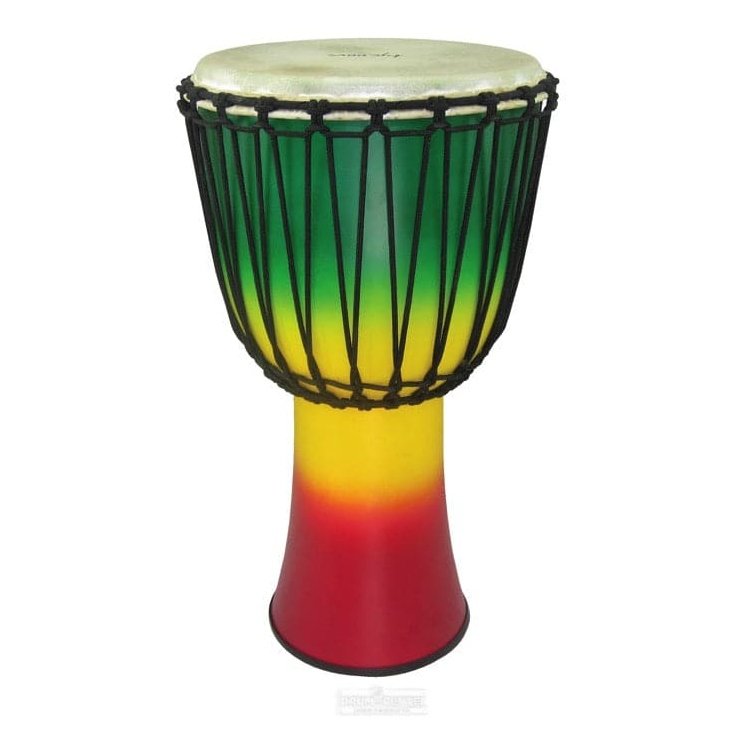 Tycoon 12 Inch. Fiberglass Djembe - Rope Tuned - TFAJ-12JC