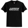 Gretsch Logo T-Shirt - Black T-Roof - Medium