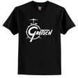 Gretsch Logo T-Shirt - Black Classic Drums - Medium