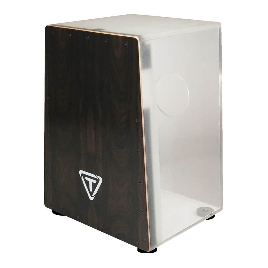 Tycoon Vertex Acrylic Series Ziricote Front Plate Cajon