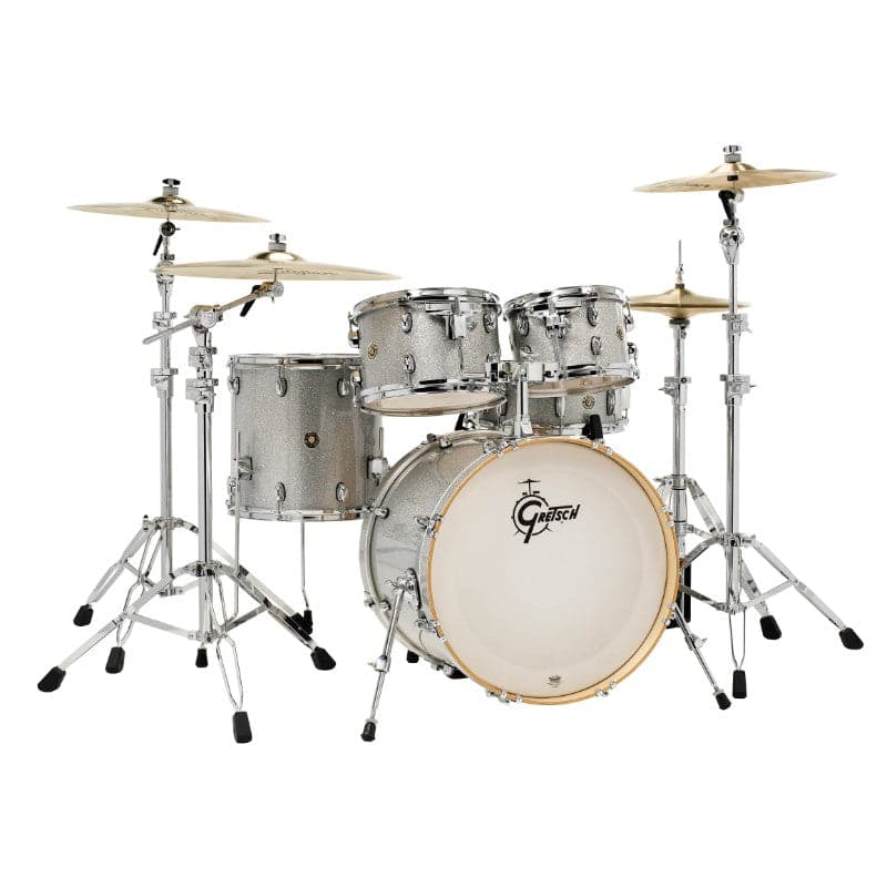 Gretsch Catalina Maple 5 Piece Drum Set w/22bd -  Silver Sparkle