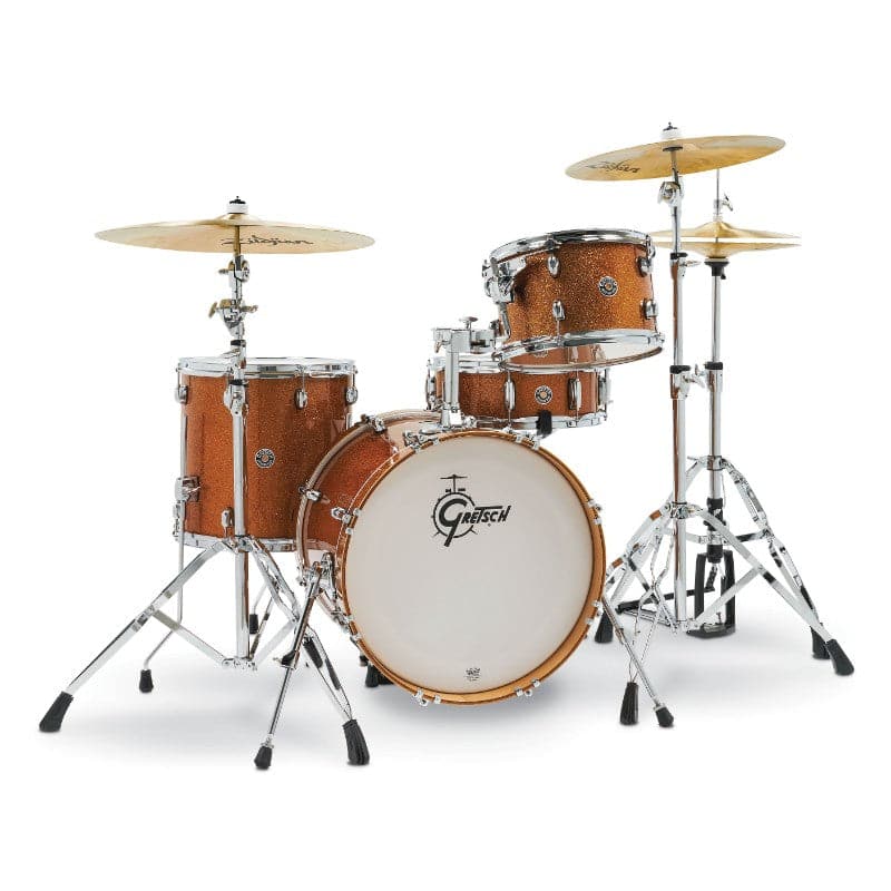 Gretsch Catalina Club 4 Piece Drum Set w/24bd - Bronze Sparkle