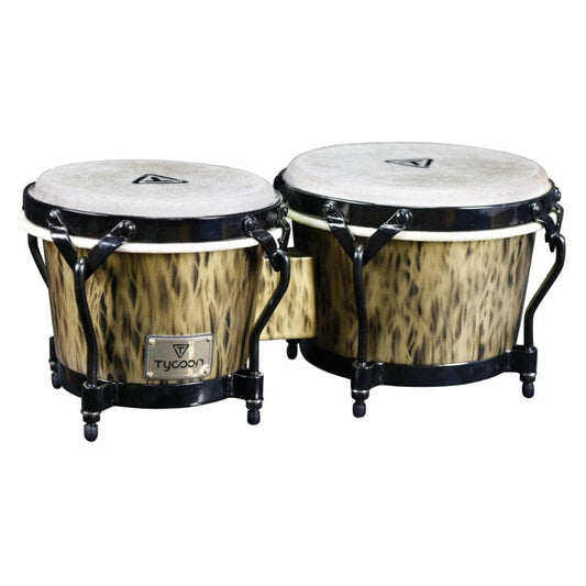 Tycoon Percussion Supremo Select Series Kinetic Gold Finish Bongos 7 inch. & 8-1/2 inch.