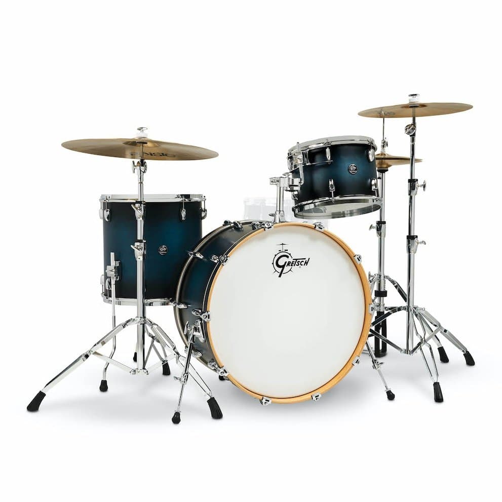 Gretsch Renown 3pc Drum Set 24/13/16 - Satin Antique Blue Burst