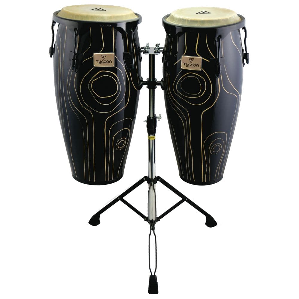 Tycoon Percussion 10&11 Supremo Select Cyclone Series Congas W/Double ...