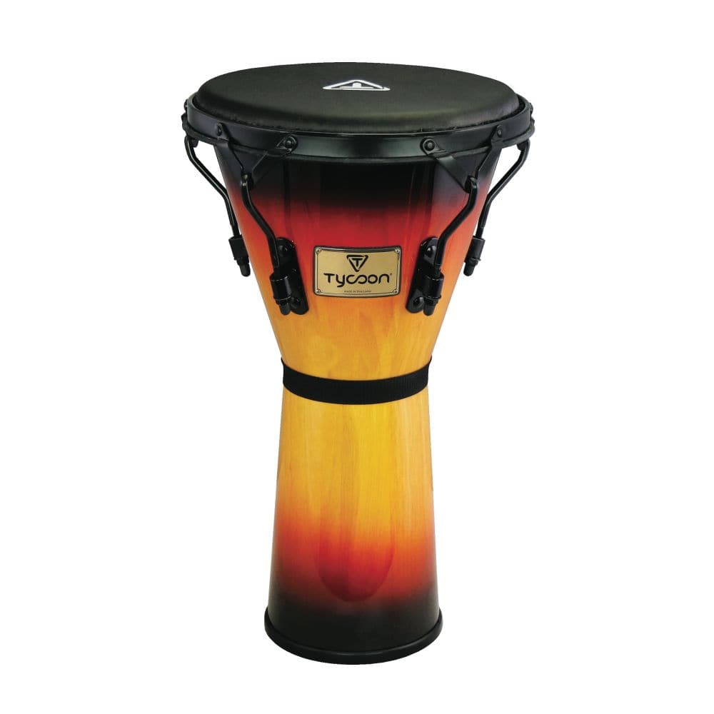 Tycoon Percussion 13 Supremo Sunburst Series Djembe