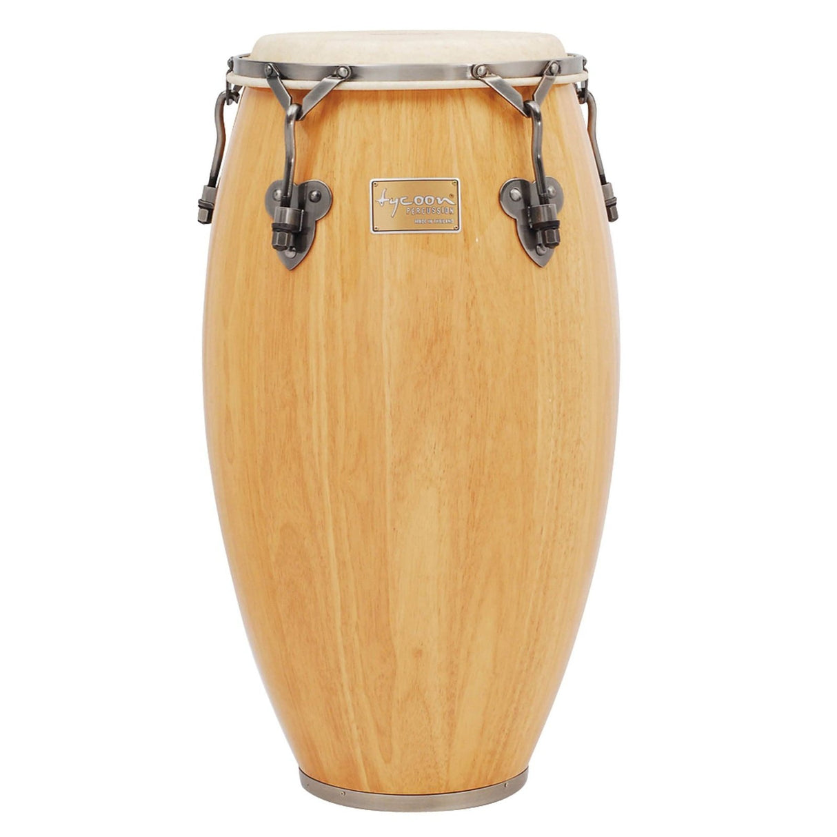 Tycoon Percussion 12 1/2 Signature Classic Series Natural Tumba With Matching Single Stand