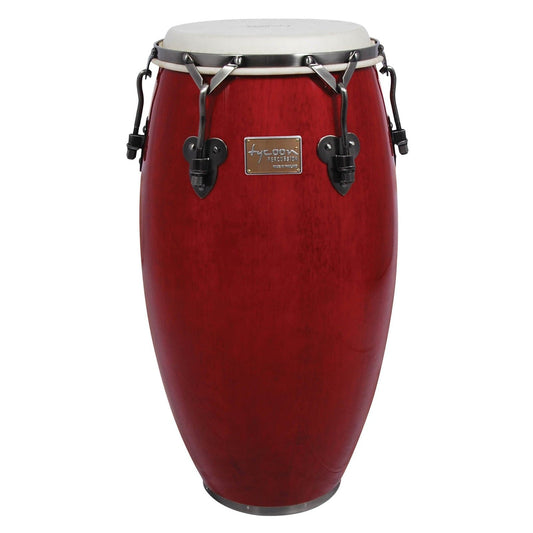 Tycoon Percussion 11 3/4 Signature Classic Series Red Conga With Matching Single Stand