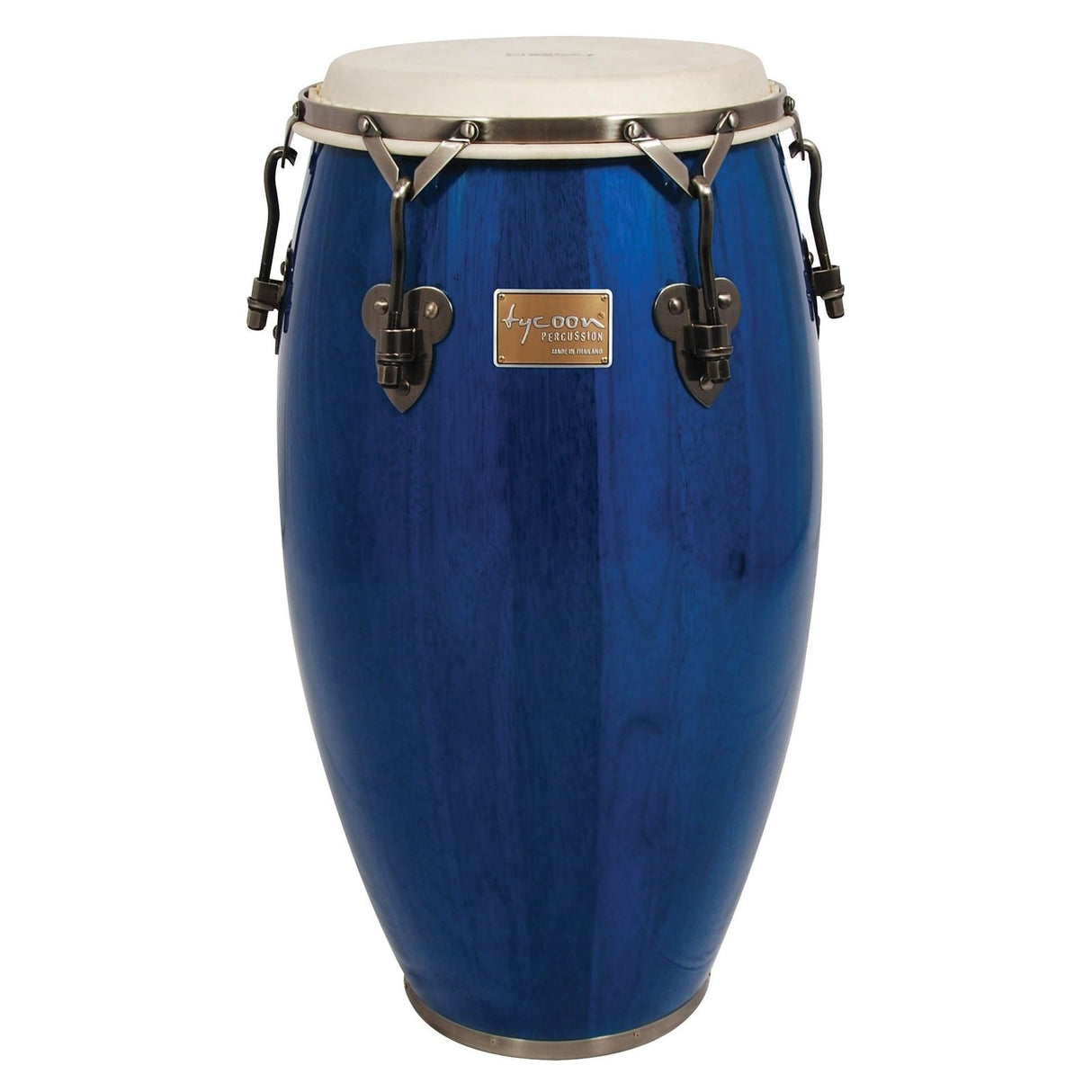 Tycoon Percussion 12 1/2 Signature Classic Series Blue Tumba With Matching Single Stand