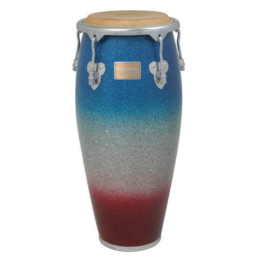 Tycoon Percussion 10 Master Platinum Tri-Fade Series Requinto With Single Stand