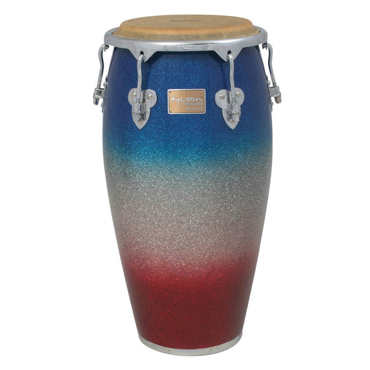 Tycoon 11 3/4 Master Platinum Tri-Fade Series Conga With Single Stand