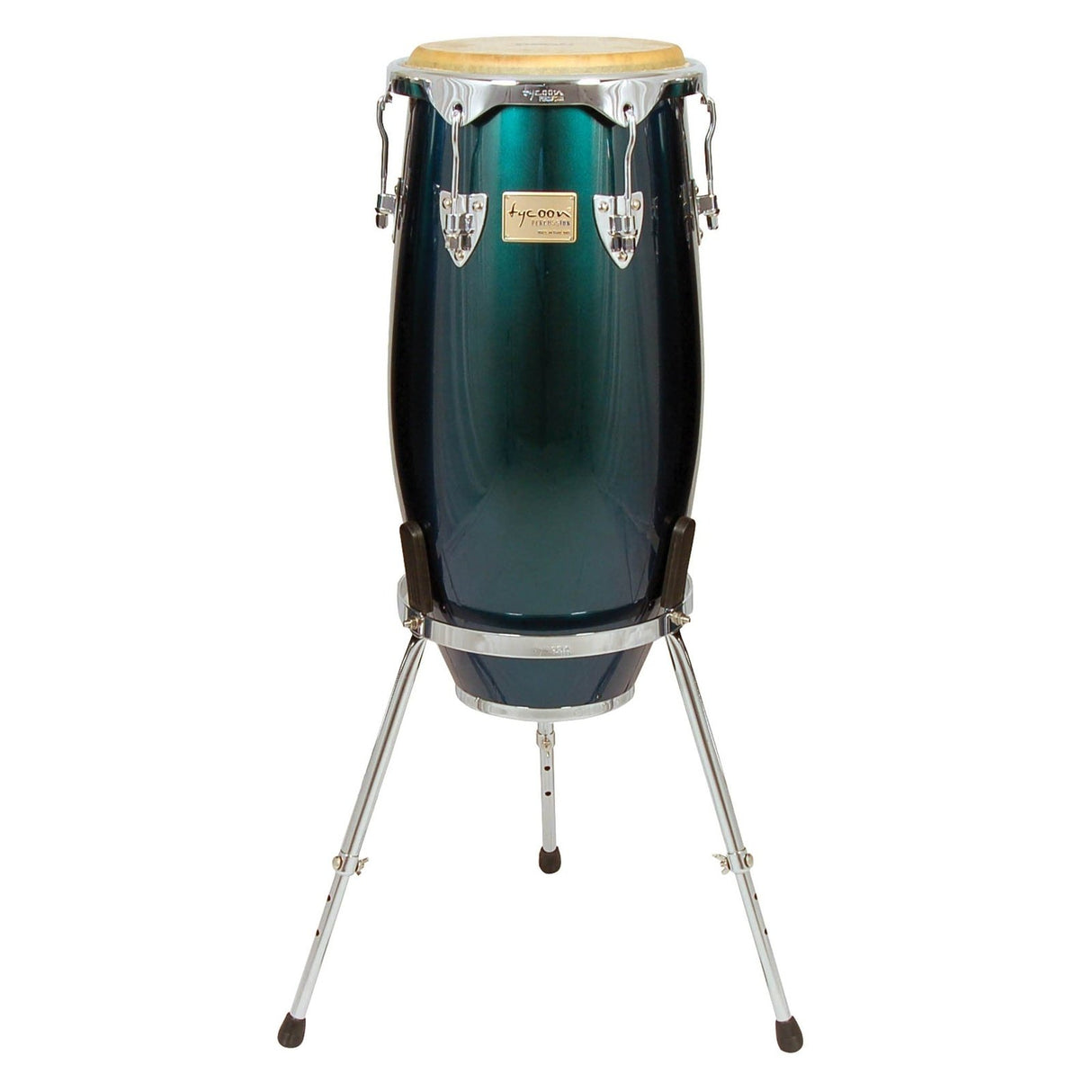 Tycoon Percussion 11 Concerto Series Green Spectrum Quinto With Single Stand