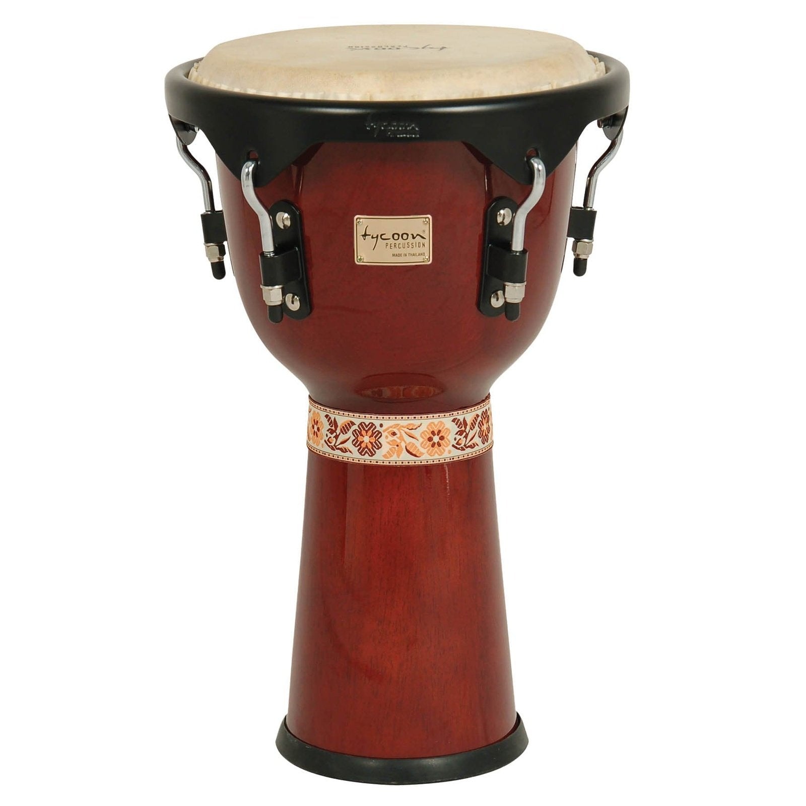 Tycoon Percussion 12 Artist Series Djembe - Mahogany Finish