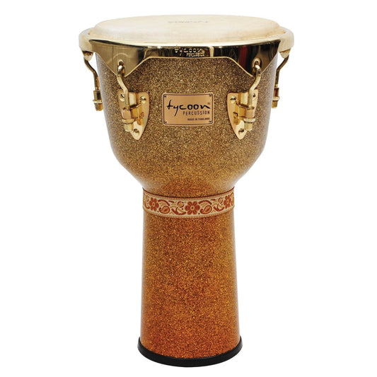 Tycoon Percussion : 12 Master Platinum Sunrise Djembe