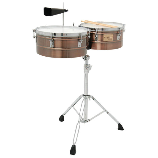 Tycoon Percussion 14 & 15 Antique Copper Shell Timbales