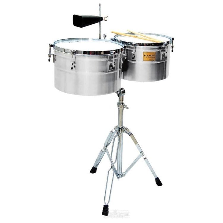 Tycoon Deep-shell Chrome Finish Timbales