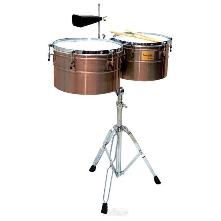 Tycoon Deep-shell Antique Copper Finish Timbales