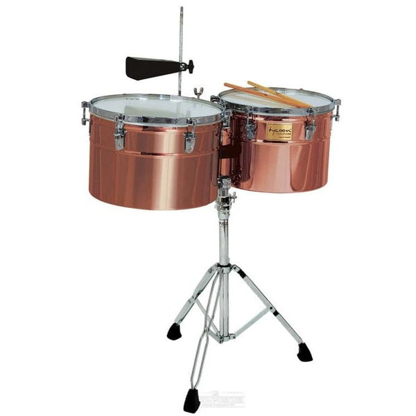 Tycoon Extra-Deep Shell Antique Copper Timbales