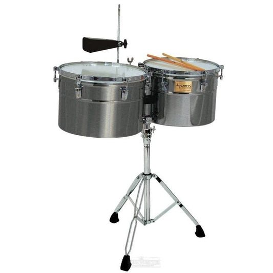 Tycoon Extra-deep Shell Brushed Chrome Timbales