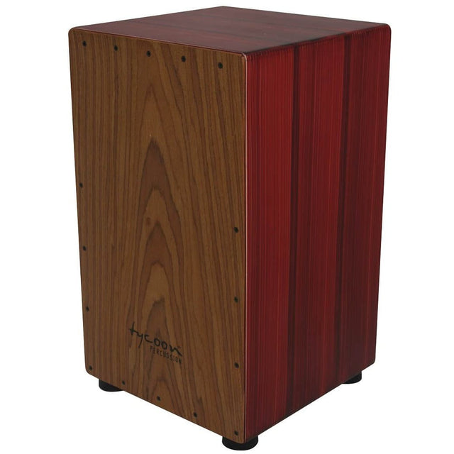 Tycoon Percussion 29 Artist Hand-Painted Series Cajon With Red Body