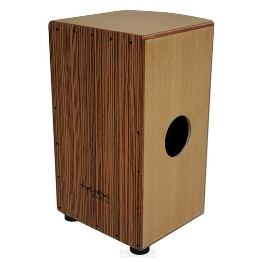 Tycoon 29 Roundback Series American Ash Cajon With Zebrano Front Plate