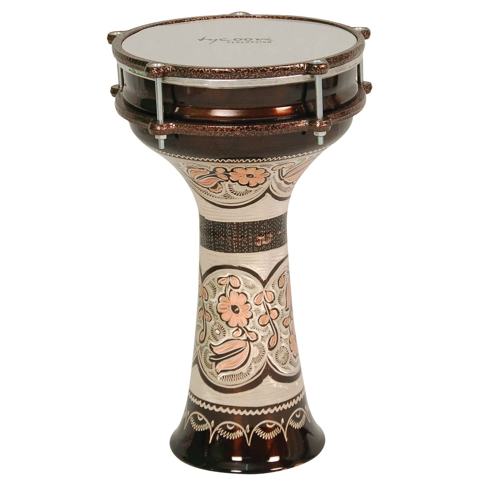 Tycoon Percussion CO25 Turkish Copper Series Darbuka