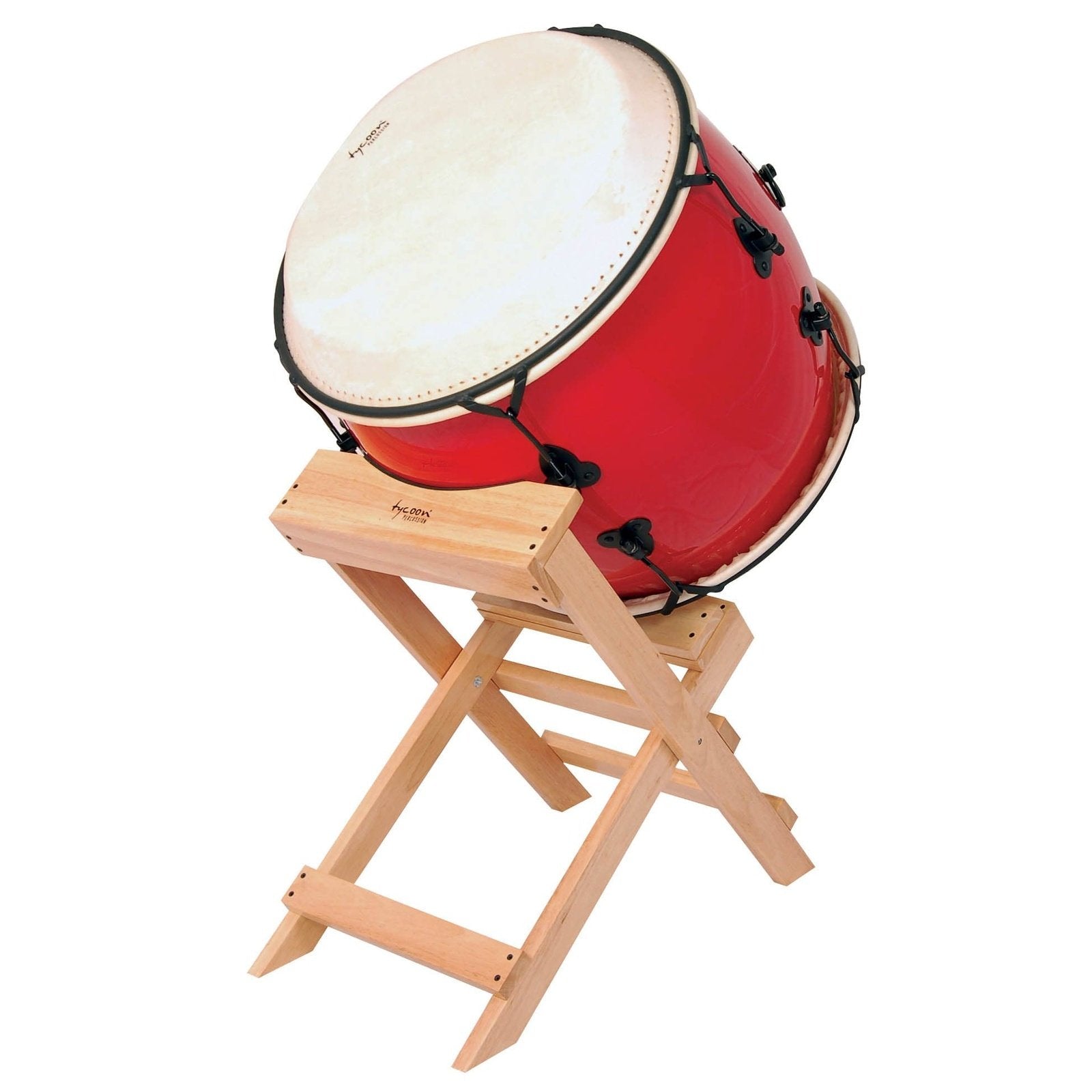 Tycoon Percussion : 20 Nagado Daiko - Traditional Red Finish