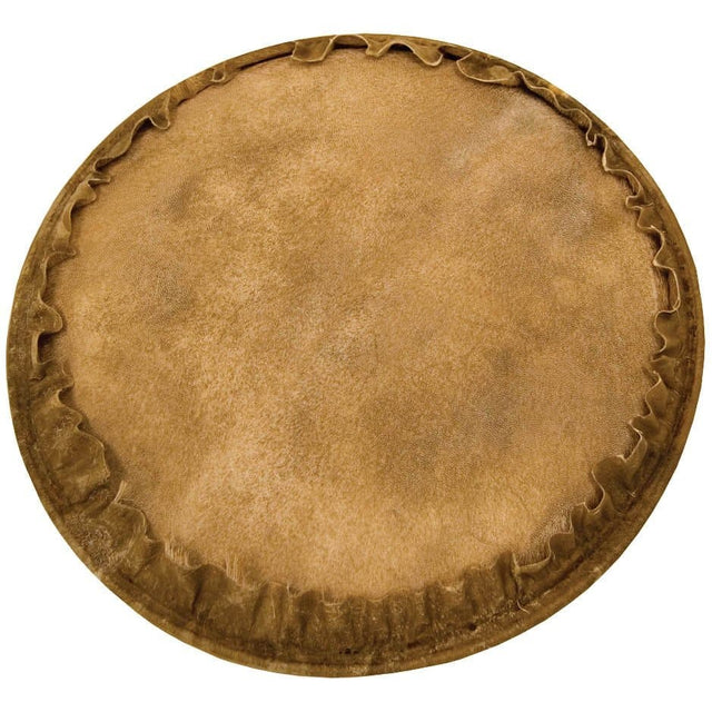 Tycoon Percussion Natural Unbleached Goatskin Replacement Head For Dancing Drum Djembe 13