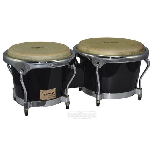 Tycoon Master Series Black Finish Bongos