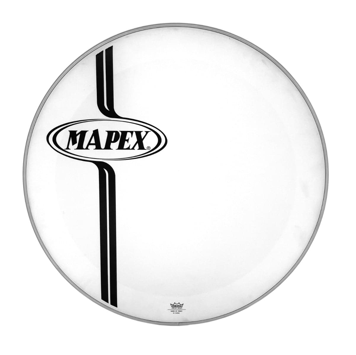 Mapex Bass Drum Logo Head 22" Coated w/Stripe Logo