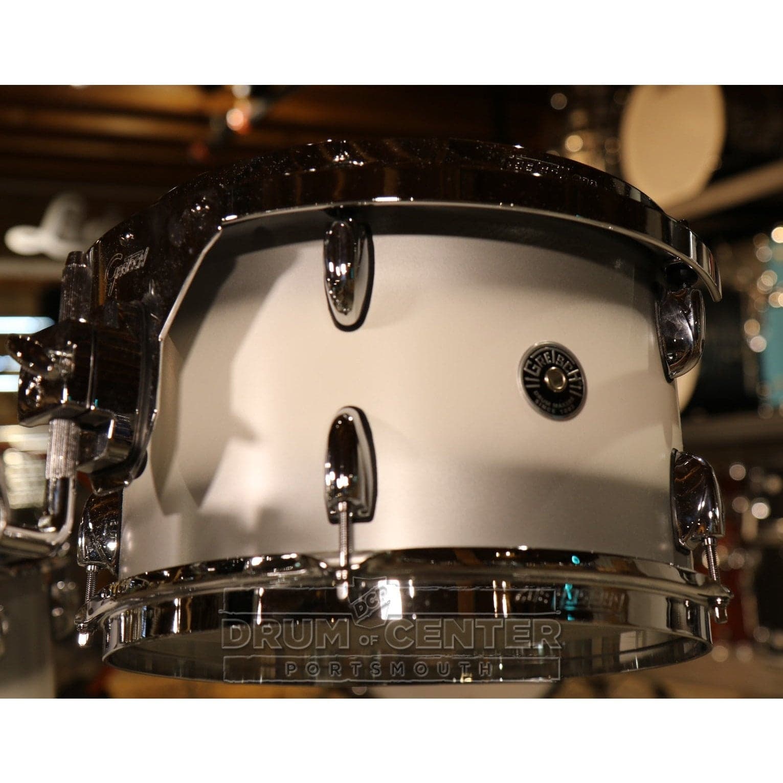 Gretsch Brooklyn 3pc Jazz Drum Set Silver Mist Duco
