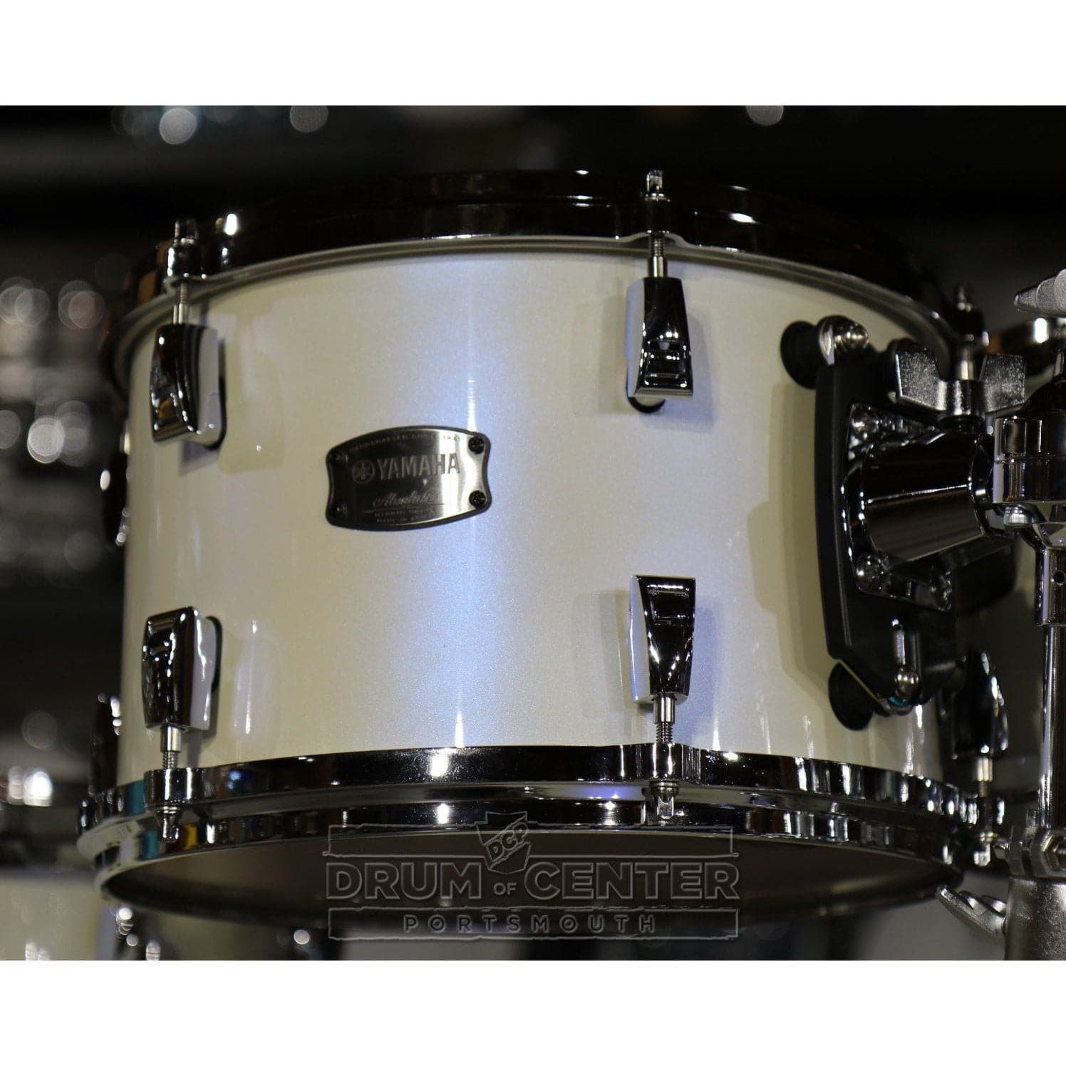 Yamaha Absolute Hybrid Maple 5pc Drum Set Polar White